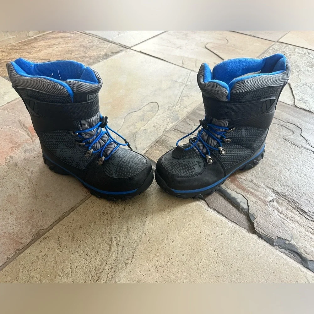 Quest Boys Menace Winter Snow Boots Waterproof 3M Thinsulate 600g Insulated 3